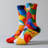 create a sublimation socks design
