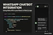 integrate whatsapp chatbot using meta API in your react or nextjs app