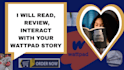 read, review, interact with your wattpad story