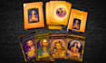 do custom tarot card playing card zodiac tcg astrology oracle card with card box