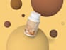 do premium supplement label packaging design 3d mockup