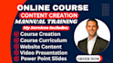 create online course, course creation, course curriculum, online course content