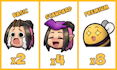 draw you awesome custom twitch emotes