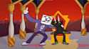 do 2d rubber hose animation, 2d vintage cartoon, 2d cup head video