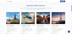 develop a professional and responsive web aplication