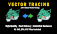 do vector tracing or image to vector quickly