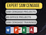complete sam cengage, microsoft office assignments promptly