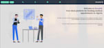 create front end web pages with html css and javascript