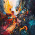 do abstract geometric digital art