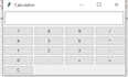 create a  python gui desktop application using tkinter