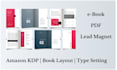 design PDF ebook, lead magnet, and book layout