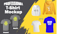 create professional t shirt mockup