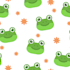 create seamless vector flat cute pattern in cartoon style