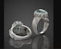 create ai 3d jewelry animation 3d jewelry render 3d ring design cad design