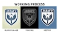 manually trace your logo into print ready vector