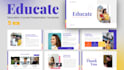 design academic student presentation education slide teacher lecture powerpoint