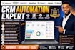 gohighlevel automation pipedrive zoho crm setup jobber hubspot zapier slack clay