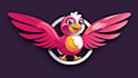 do bird mascot logo in 12 hours