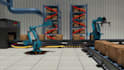 do industrial robotic arm walkthrough factory automation and technical animation