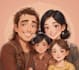 design a professional disney family portrait