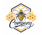 design a professional honey bee logo