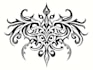 make a tribal, maya, celtic tattoo design, lettering