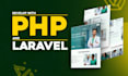 be your backend web developer with PHP laravel, PHP developer, laravel developer