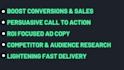 write scroll stopping facebook ad copy that gets clicks and conversions