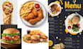design restaurant website on wordpress or wix with online ordering system