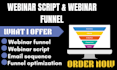 write perfect webinar sales scripts build webinar sales  funnel clikckfunnel