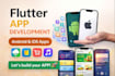 develop hybrid flutter apps for ios and android