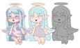 make cute anime chibi art
