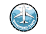 create modern airplane logo