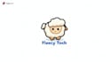 do good looking sheep mascot logo with free source file
