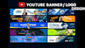create stunning youtube banner, logo, thumbnail design