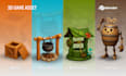 design high quality 3d game props and environment assets
