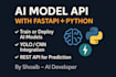 develop machine learning, deep learning model