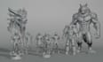 sculpt high quality 3d models, toy, and statues for 3d printing rendering