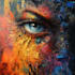 design unique digital art abstract, surrealism