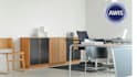 design office mockup and custom zoom virtual background