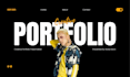 build custom portfolio website using HTML CSS, js and tailwind CSS