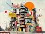 create a unique street pop art collage