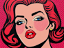 draw pop art or roy lichtenstein style