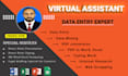 do virtual assistant and power point presentation in low price