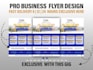 create business flyer, sales flyer, corporate brochures  business stationeries