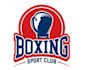design outstanding boxing gloves logo in illustrator design