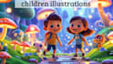 design kids illustrations children story book picture book children illustration