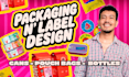 create eye catching packaging and labeling design