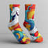 draw creative socks unique sock design