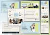 design a professional, modern and responsive UI UX website